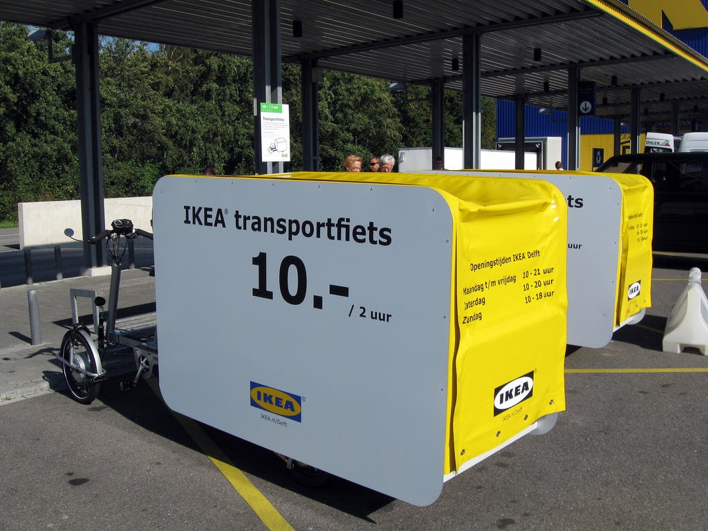 Ikea doet dieseltrucks in de ban en stapt over op 'elektrisch'