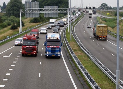 Kilometerheffing vrachtwagens wordt de norm in EU