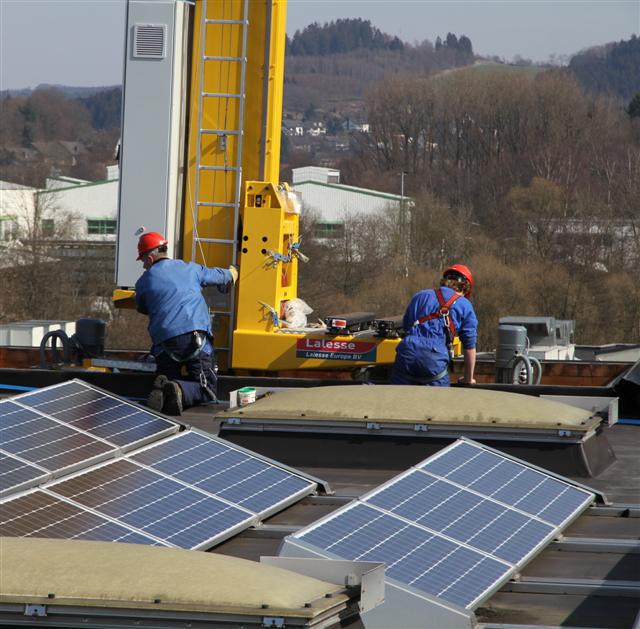 Lalesse kranen voor Jokey