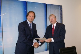 Job Dura (links) en Gerard Kuijs