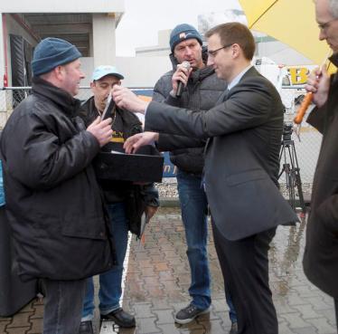 Baangarantie voor dc-personeel Jumbo en C1000