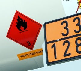 Vaak gebreken bij vervoer gevaarlijke stoffen