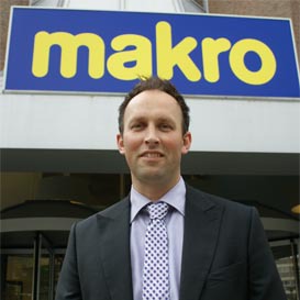 Frank J. Bakker, head of supply chain management bij Makro