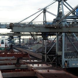 Haven Rotterdam groeit dankzij export