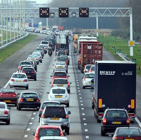 Belgische files duperen transportsector Nederland