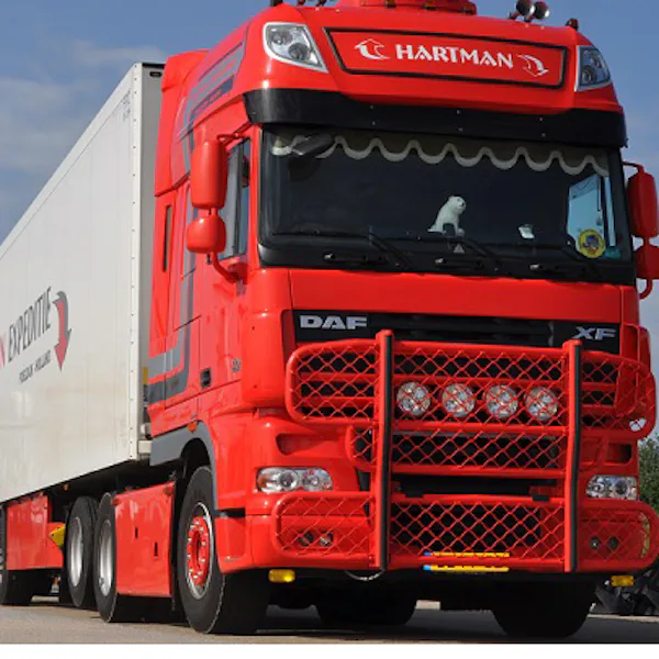 Hartman koppelt truck en kantoor met Data2Track
