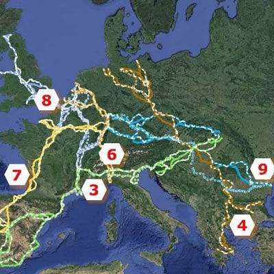 Panteia ontwerpt zes Europese transportcorridors
