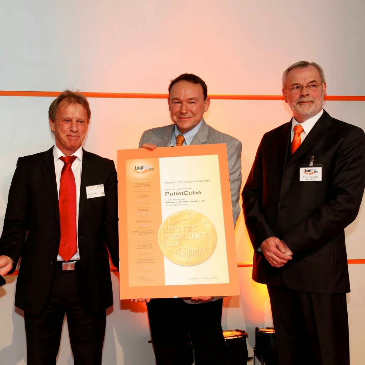 Palletcube wint Logimat 'Best Product Award