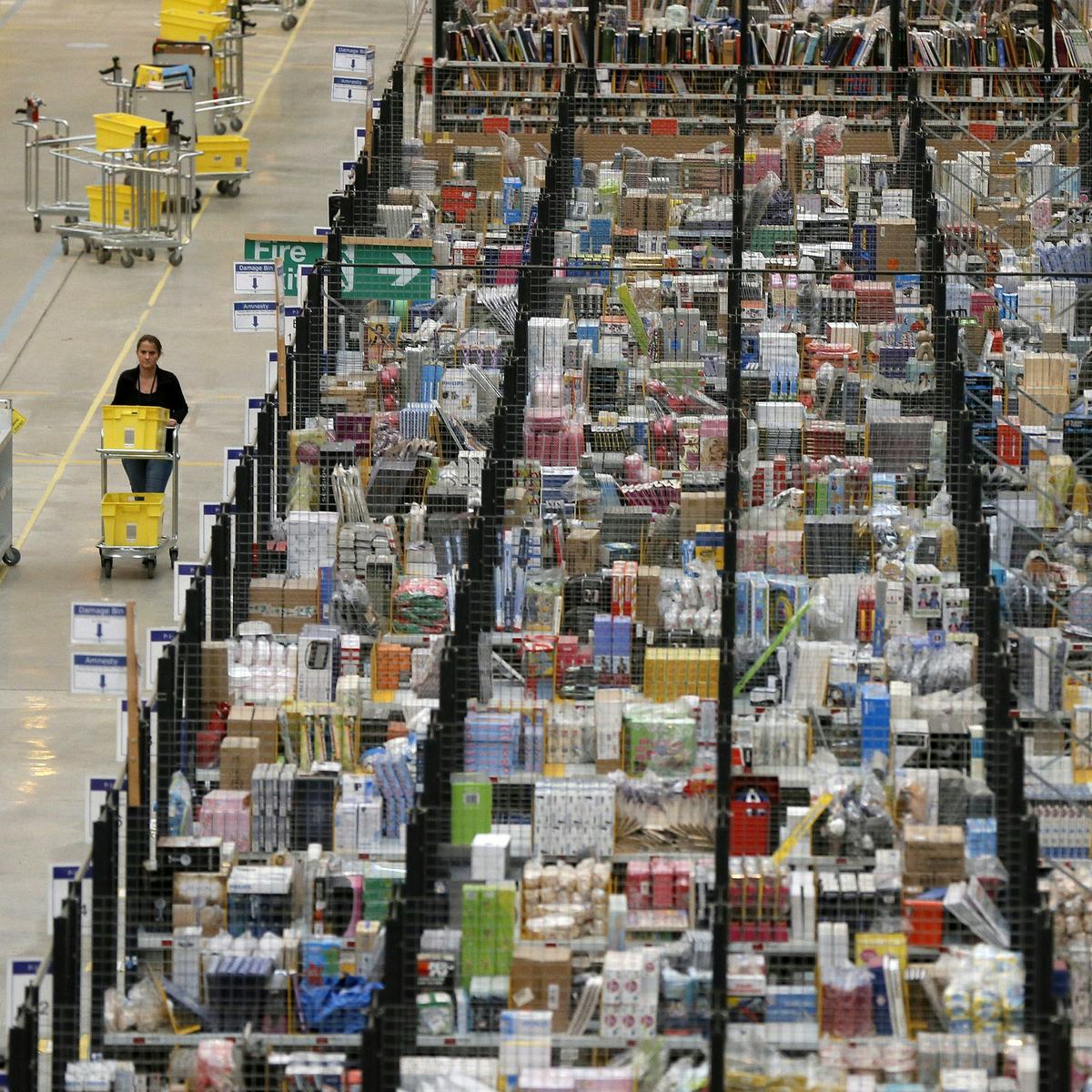 Wat is de maximale grootte van een e-commerce warehouse?