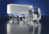 De Glazen vrachtwagen is groen: blog op Logistiek.nl van Jan Hoogeboezem