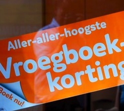 Vroeg boek korting transport