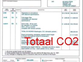 Op factuur mag Co2-uitstoot niet meer ontbreken; blogpost van Meindert Boorsma