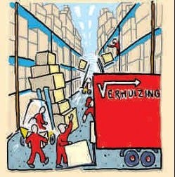 Eindelijk verhuisd. En dan ...