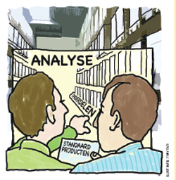 De efficiëntie ligt in het midden