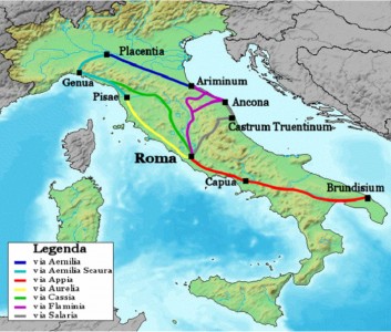 Meer wegen naar Rome