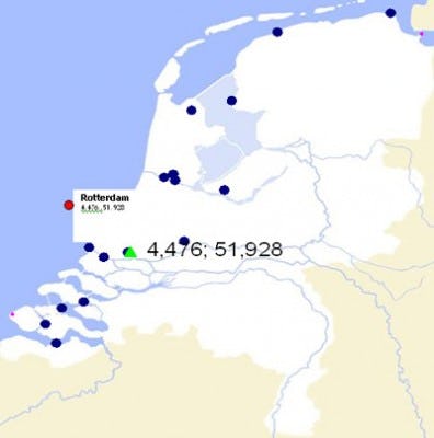 Bepaal de optimale locatie voor een magazijn