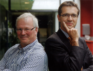 Andries de Goen en Jack van der Vorst in gesprek over logistiek