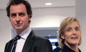 Timo Huges en Lorike Hagdorn: 'Grip houden op commerciële proces