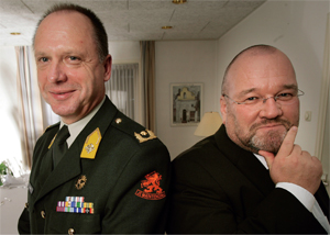 Jan Broeks en Walther Ploos van Amstel