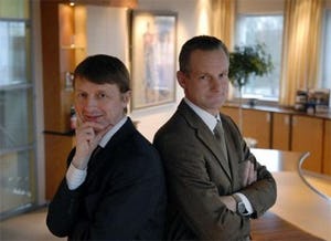 Arnout de Hair en Dick van Damme