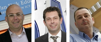 De drie finalisten van 2009