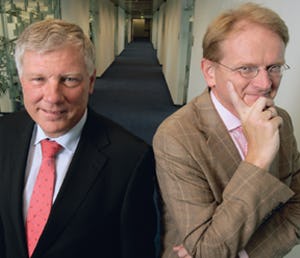 Uit de serie CEO's en logistiek: Leo van Wijk en Peter van Laarhoven