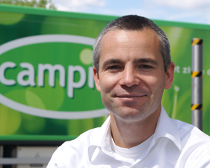 Jeroen Zwitserloot, hoofd logistiek Campina