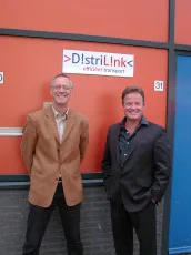 Distrilink Cees Bouwhuis (l) en Andre Dekker