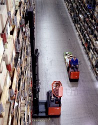 Hoofdgangsysteem, statische orderverzamelwijze