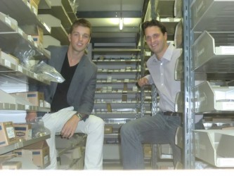 Reinier van Rijnberk, Richard van Marion scriptie logistiek