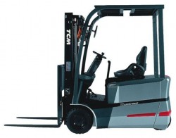 De nieuwe serie driewielheftrucks van TCM