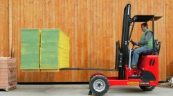 Meeneemtruck met groot hefvermogen