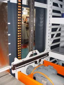 Plateaulift met tandwielriem