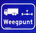 overbeladen vrachtwagen