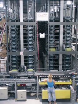 KNAPP order storage & retrieval