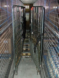 Buffering rolcontainers