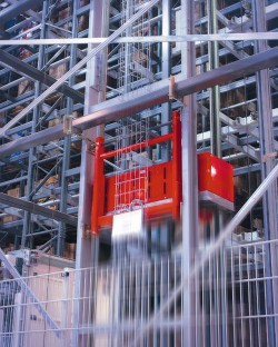 Automatisch hoogbouw opslagsysteem