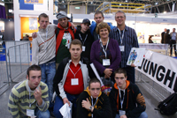 Studenten van het Noorderpoortcollege uit Groningen