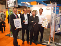 De winnaars van de RFID Visionary Award