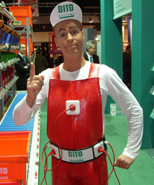 Vrolijke robot van Bito Systems