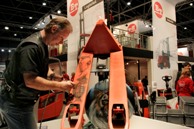 Beschilderde handpallettruck