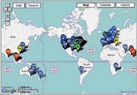 RFID Tribe ontwikkelde een RFID wereldkaart