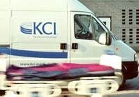 KCI gebruikt mobiele computers voor het afleveren en ophalen van zijn producten