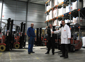BT heftrucks voor Klok