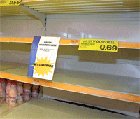 AH en Jumbo hebben beide problemen bevoorrading