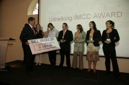 Uitreiking IMCC-Award
