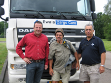 Ewals pikt pelgrim op