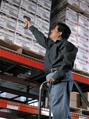 Motorola LS3500 in gebruik