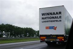 Heineken truck met Logistiek Prijs