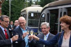 Ondertekening concessie vrachttram